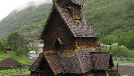 Borgund Stave Church by Tnarik Innael licensed under the terms of the CC BY-SA 2.0