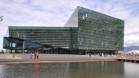 Harpa Reykjavik Concert Hall and Conference Center by Sarah Ackerman licensed under the terms of CC BY 2.0